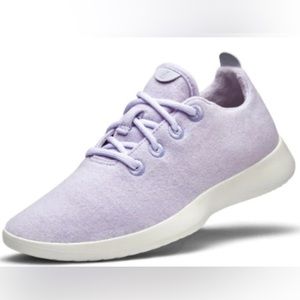 Allbirds Women's Wool Runner Lilac Purple Low Top Lace Up Running Sneakers 8